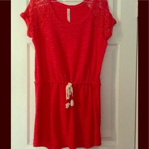 Jessica Simpson perfect coral Dress Sz S