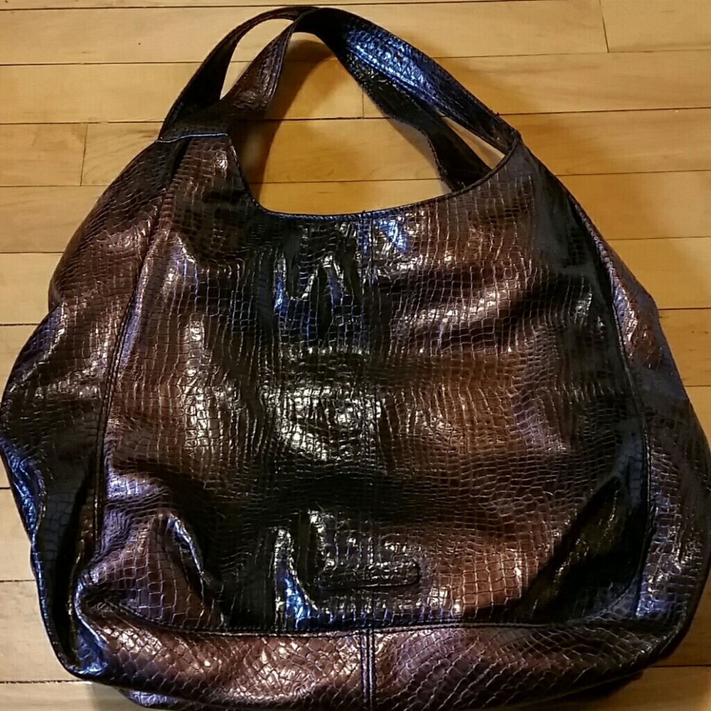 Nine Company Brown Shoulder Bag