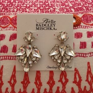 Badgley Mischka statement earrings