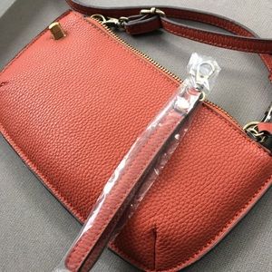 joy susan crossbody wristlet/clutch