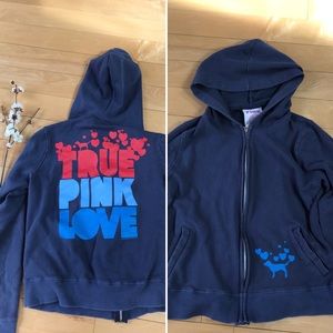 PINK zip up hoodie