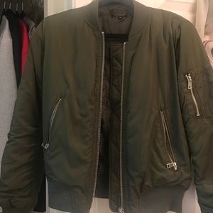 Top shop bomber jacket
