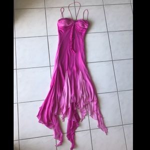Dina Bar-el exquisite size 6 pink cocktail dress