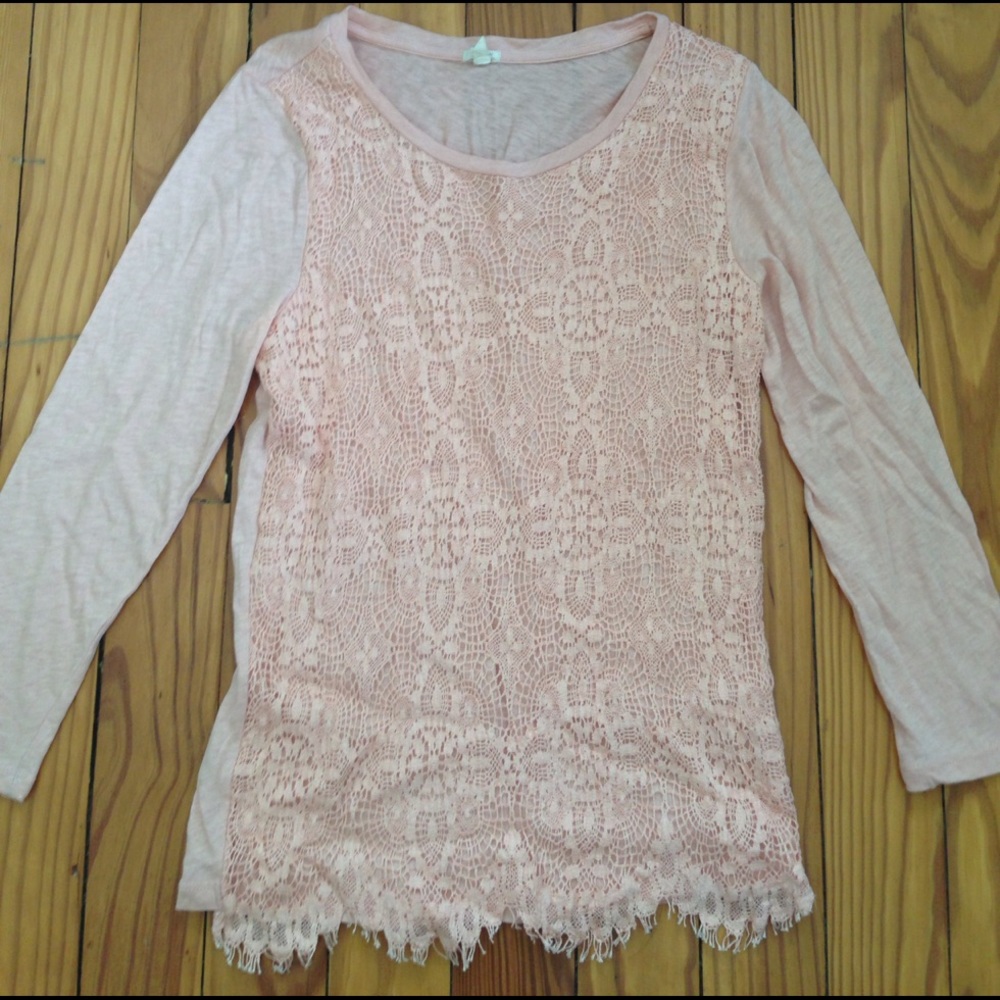 J Crew long sleeve t.