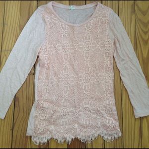 J Crew long sleeve t.