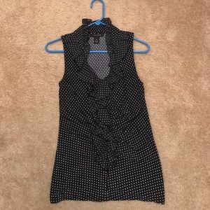 Adorable polka-dog tank