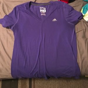 Adidas vneck tee