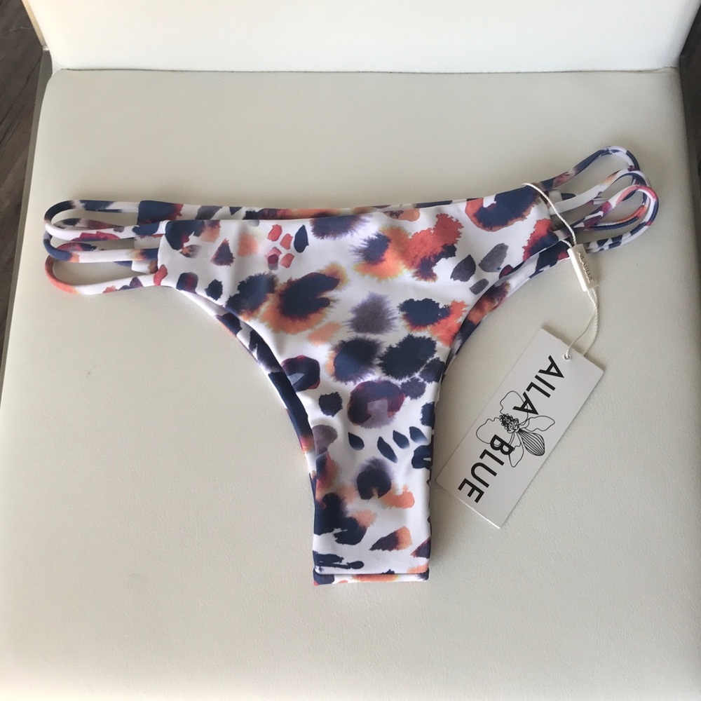 Animal print bikini Bottoms