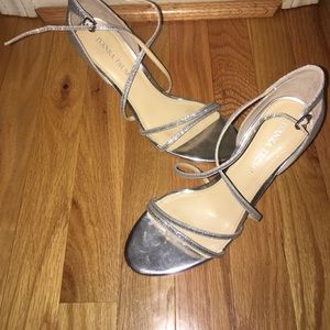 Ivanka Trump Silver Heels