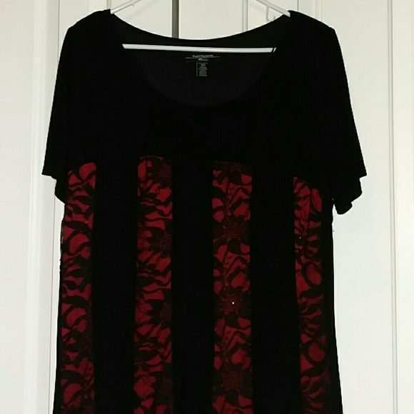 R & M Richard's black/red Dress - Picture 2 of 4