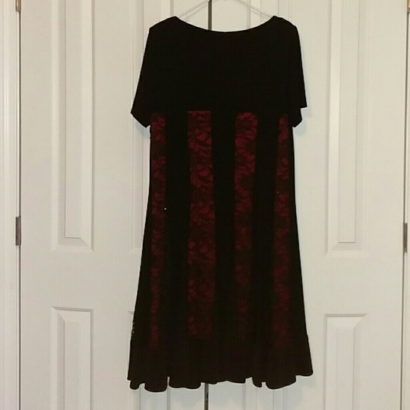 R & M Richard's black/red Dress - Picture 3 of 4