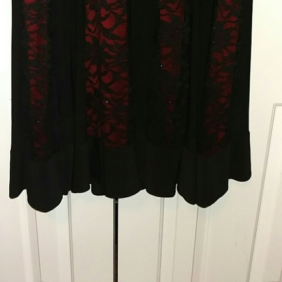 R & M Richard's black/red Dress - Picture 4 of 4