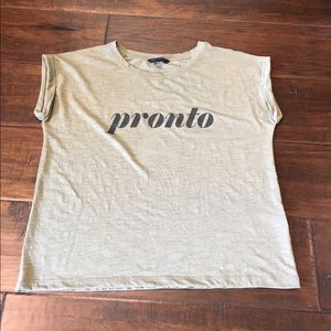 Banana republic green medium T-shirt nwot