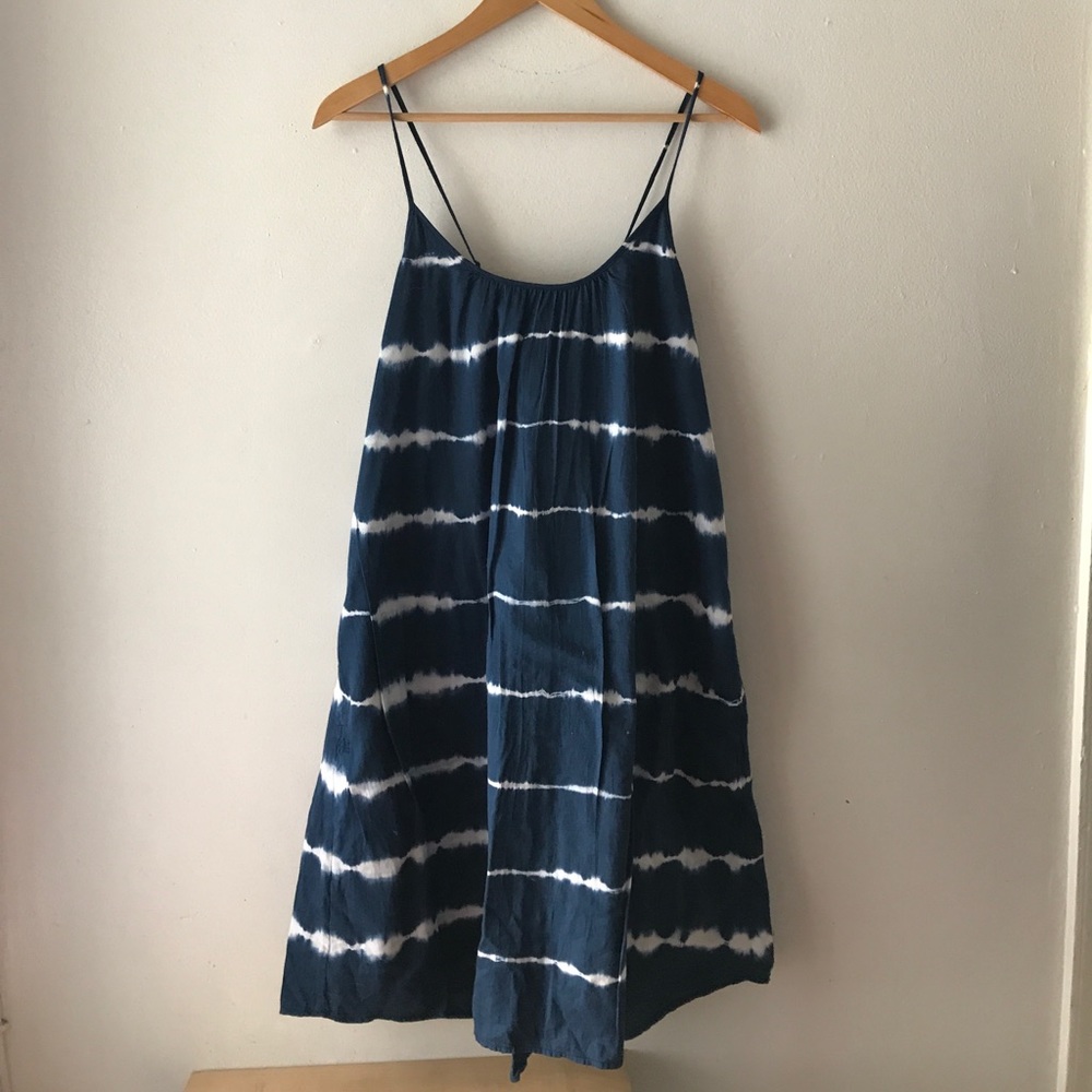 Madewell indigo summer dress