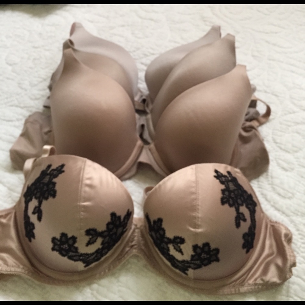 Aerie Sunnie Sunny full coverage bra + 1 satin
