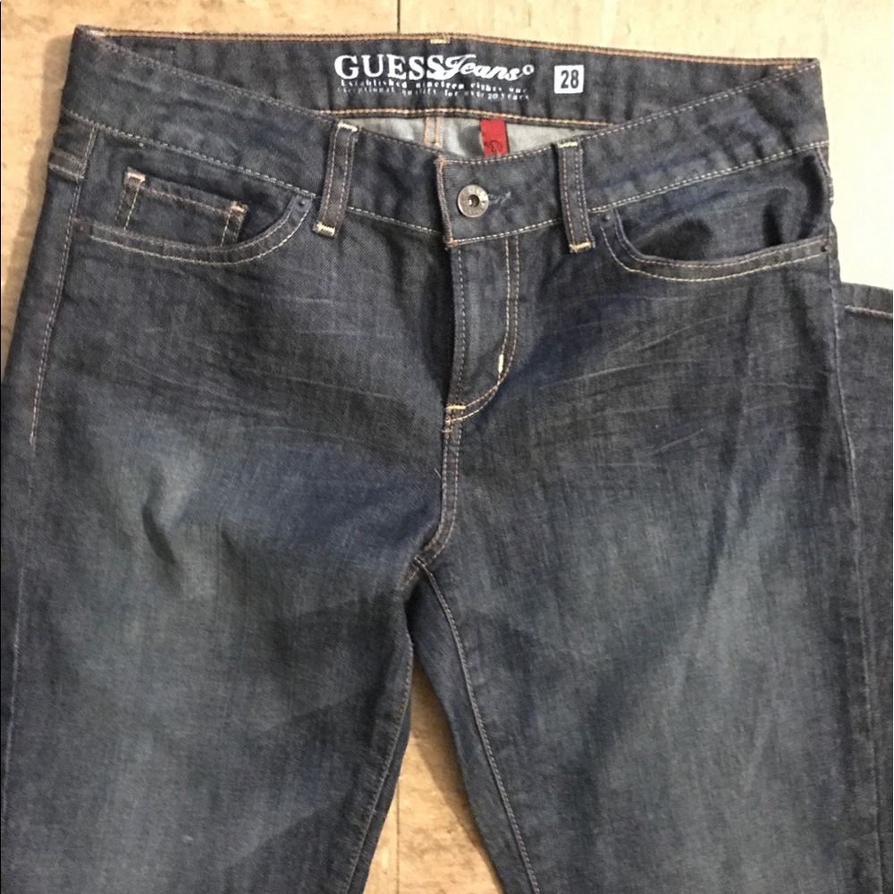 Guess Dark Wash jeans.. Boot Cut