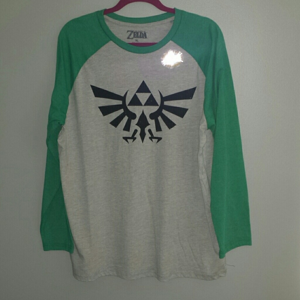 NWOT Zelda baseball t-shirt