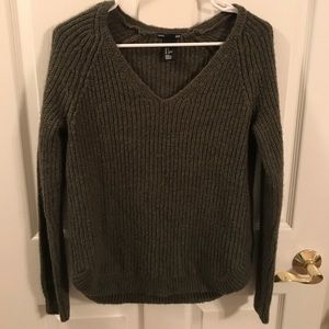 H&M Olive wool sweater