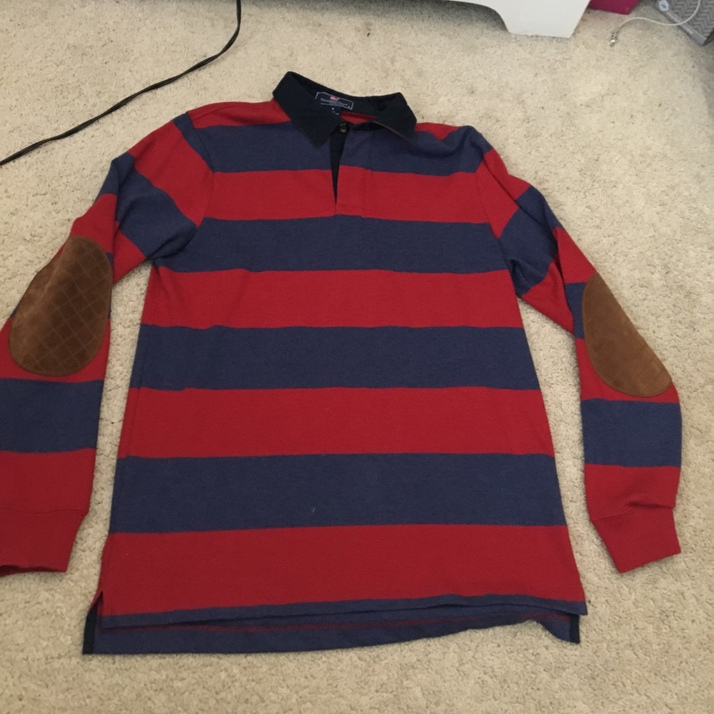 Men's Vineyard Vines Stripes Rugby Shirt
