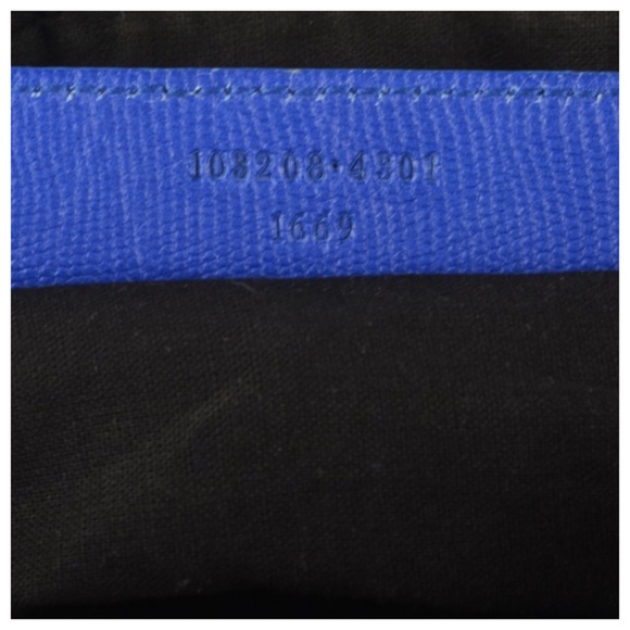 π― Authentic Balenciaga Blue Lizzard Classic Bag - Picture 5 of 7