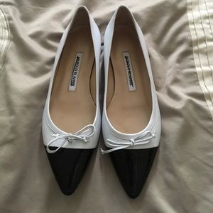 MANOLO BLAHNIK ballerina flats
