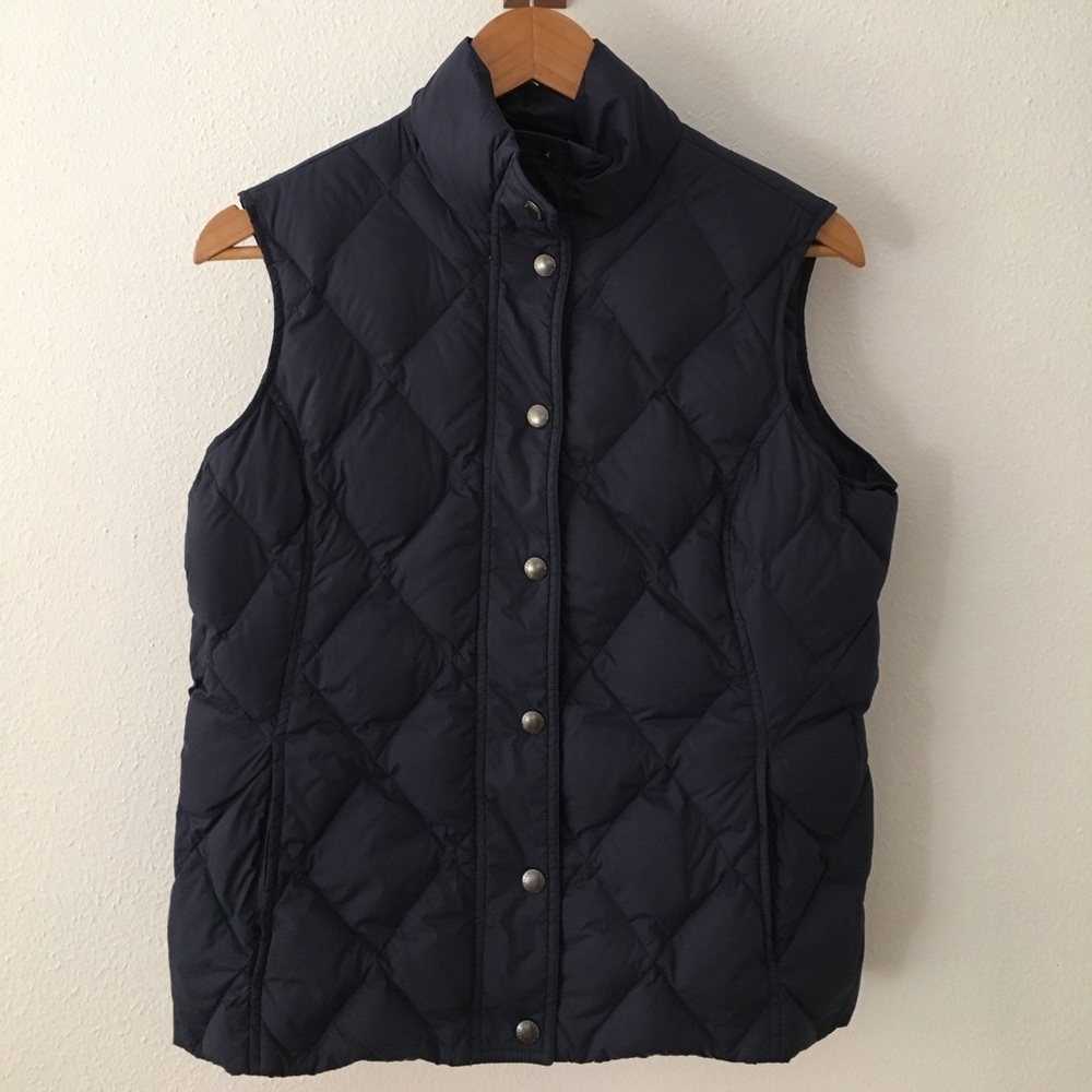 Land's End Diamond Quilted Down Vest