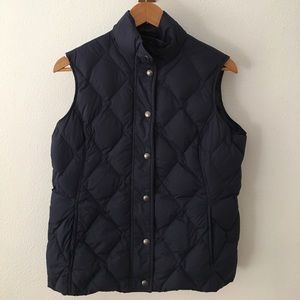 Land's End Diamond Quilted Down Vest