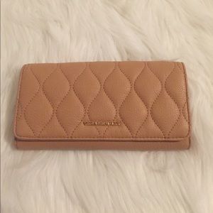 Vera Bradley Quilted Audrey Wallet - Nude