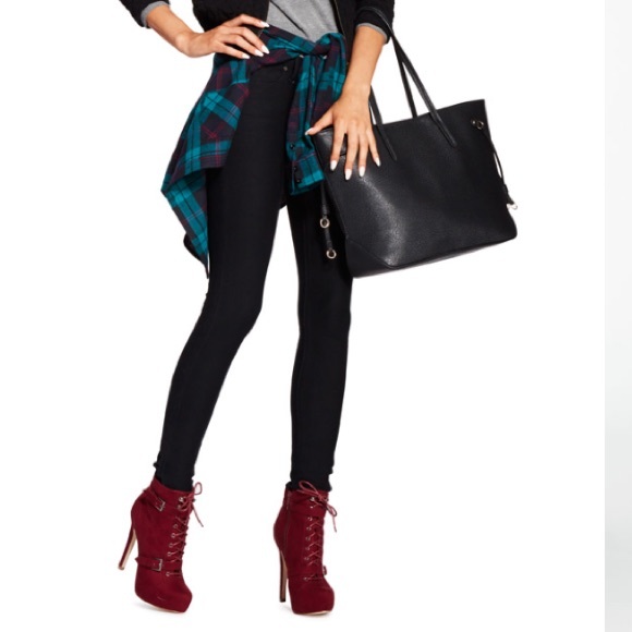 LOVE SOME TOTE BLACK PURSE - Picture 7 of 7