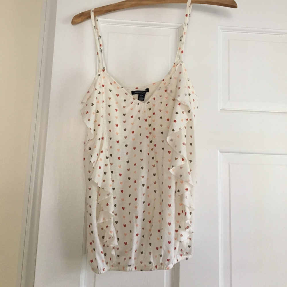 American Eagle Hearts Tank Top