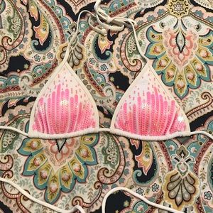 Small Victoria Secret Sequins Bikini Top 👙