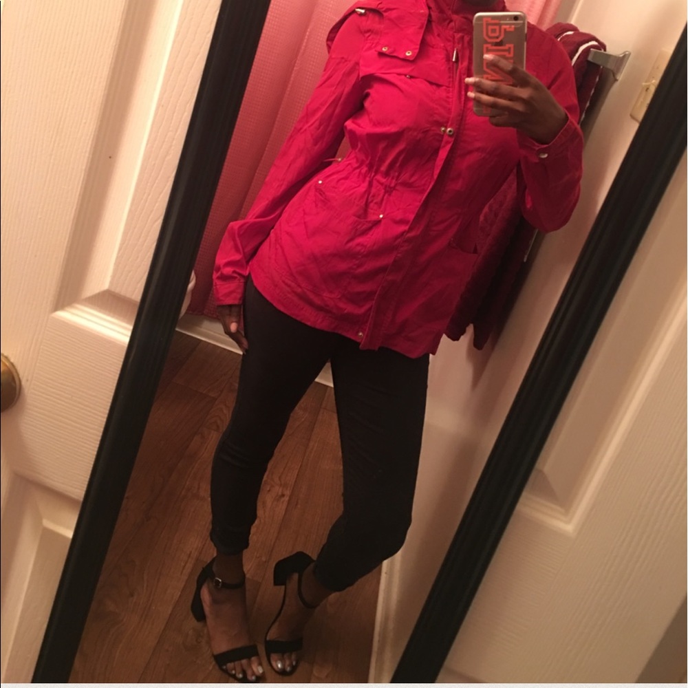 Red Rain Jacket‼️