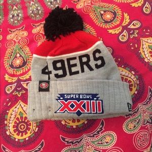 49er's Super Bowl beanie