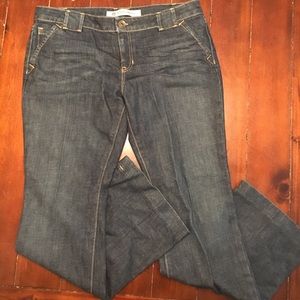 NWOT Gap Low Rise Jeans 12 Ankle, Dark Wash