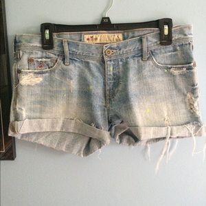 Hollister ripped shorts