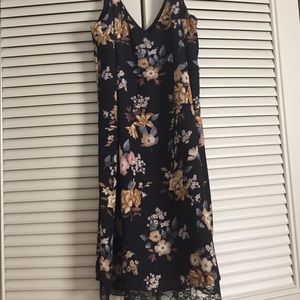 Floral mini dress