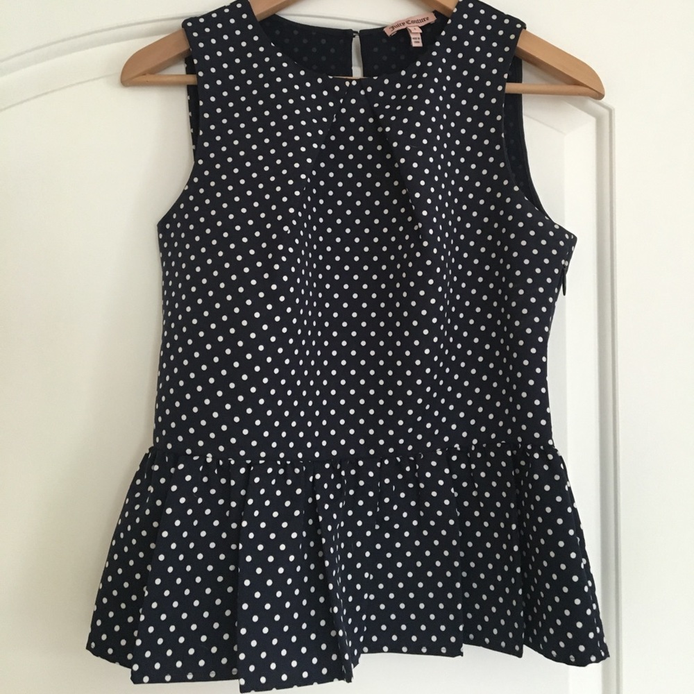 Juicy Couture Peplum Top