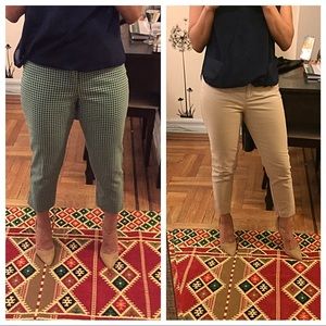Banana Republic & Ann Taylor petite cropped pants