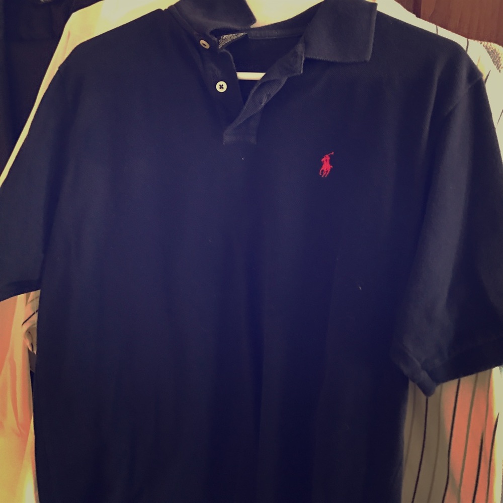 Navy Blue Classic Polo XL