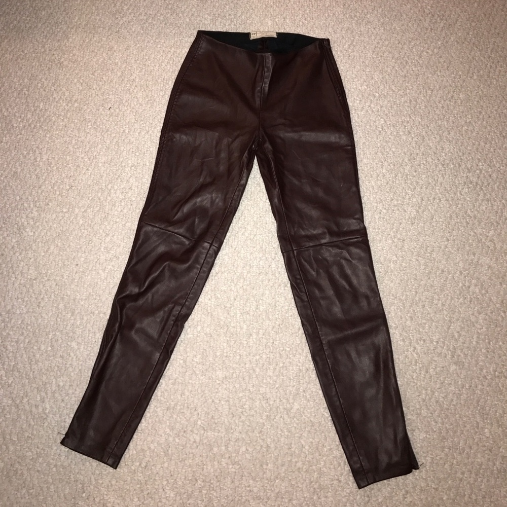Free People pleather pant
