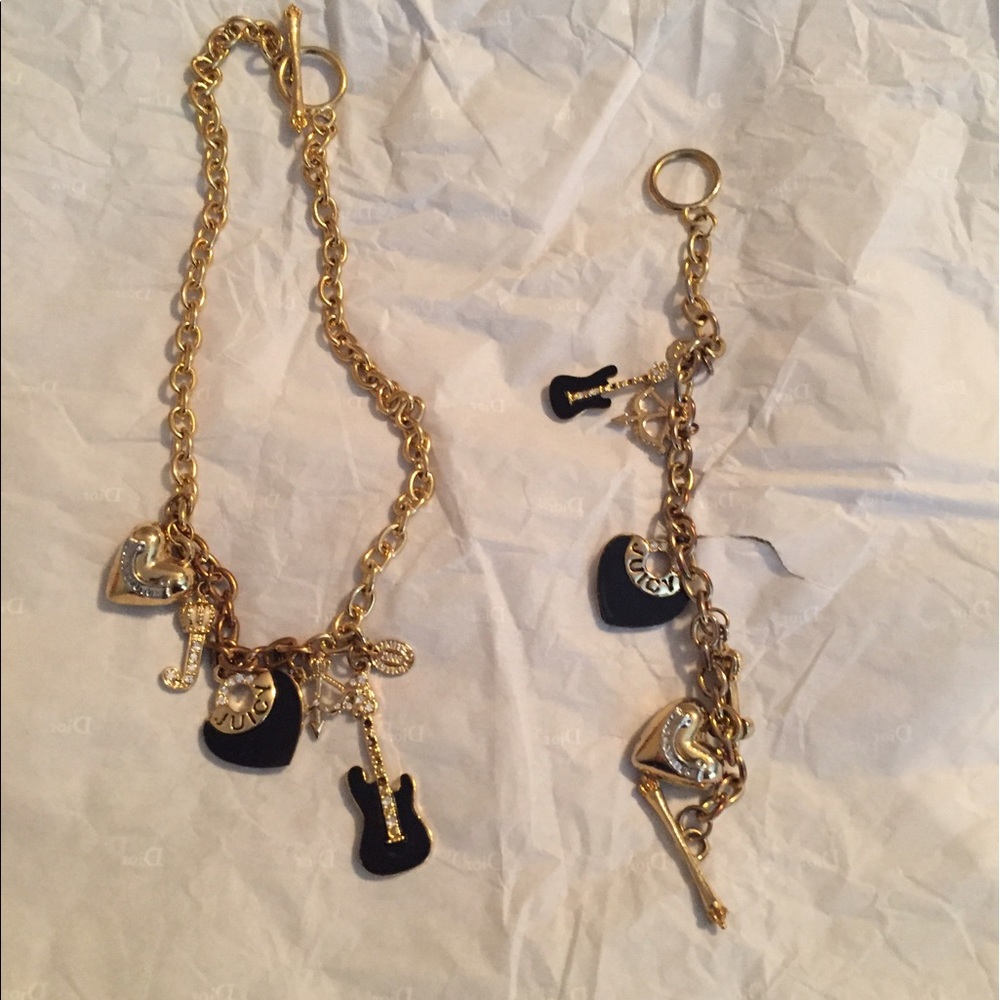 Necklace and Bracelet Juicy Couture