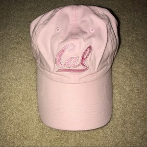 baby pink CAL Berkeley hat