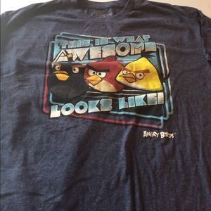 Angry Birds T-shirt.