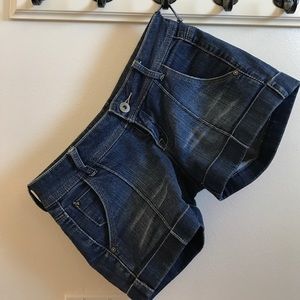 Mango denim shorts