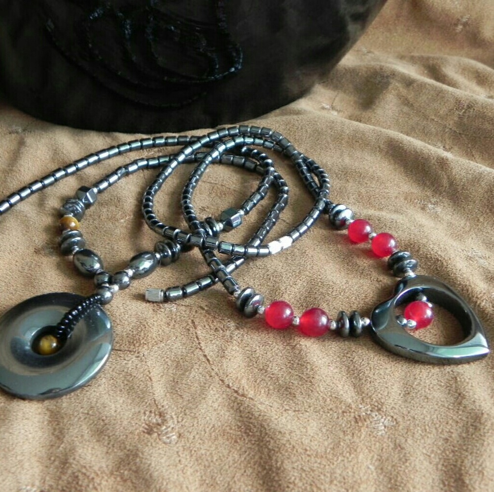 Natural Hematite Necklace