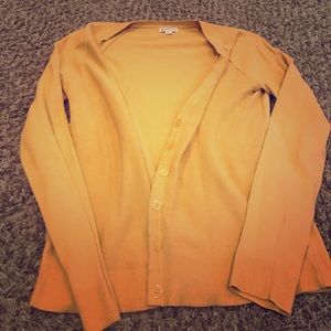 Mustard cardigan