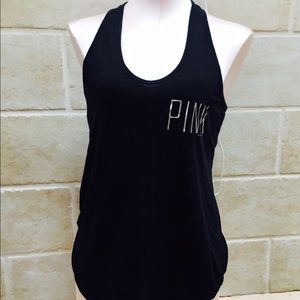 VS pink racerback tank VS pink racerback tank
