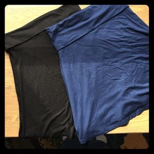 Two Medium Old Navy Skirts