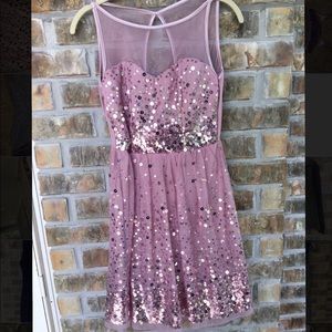 Pink Sequins Dress - worn once