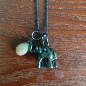 American Eagle Elephant necklace